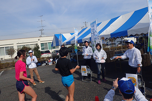 スポーツイベントでの協賛