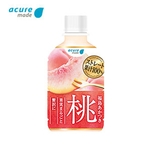 acure made 福島あかつき桃