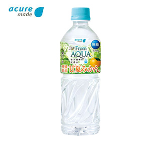 【Flavor water】From AQUA amanathu mikan