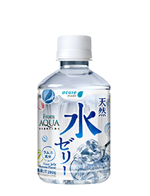 From Aqua 天然水ゼリー 商品紹介 Acure アキュア From Aqua 天然水ゼリー 商品紹介 Acure アキュア