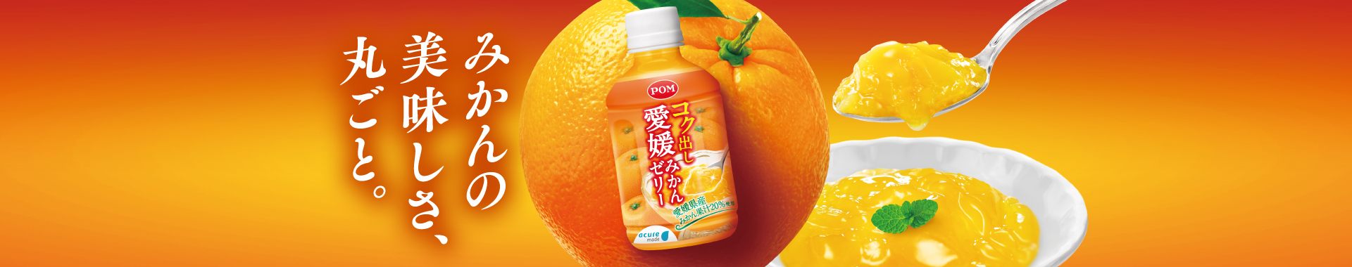 コク出し愛媛みかんゼリー