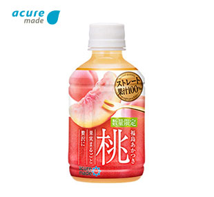 acure made 福島あかつき桃