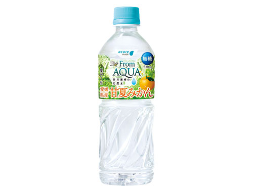 【Flavor water】From AQUA amanathu mikan