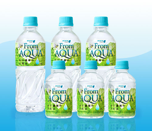 【Mineral water】From AQUA