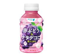 赤ぶどう＆ナタデココ